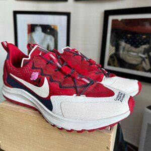 Nike Gyakusou Zoom Pegasus Trail 2 Red Floral, Men’s 10.5, New (No Box)